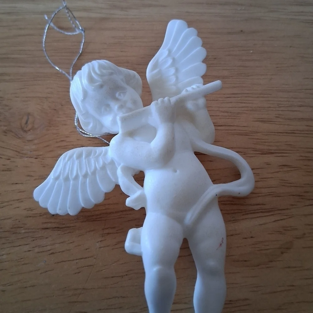 White Angel Ornament - Picture 3 of 5
